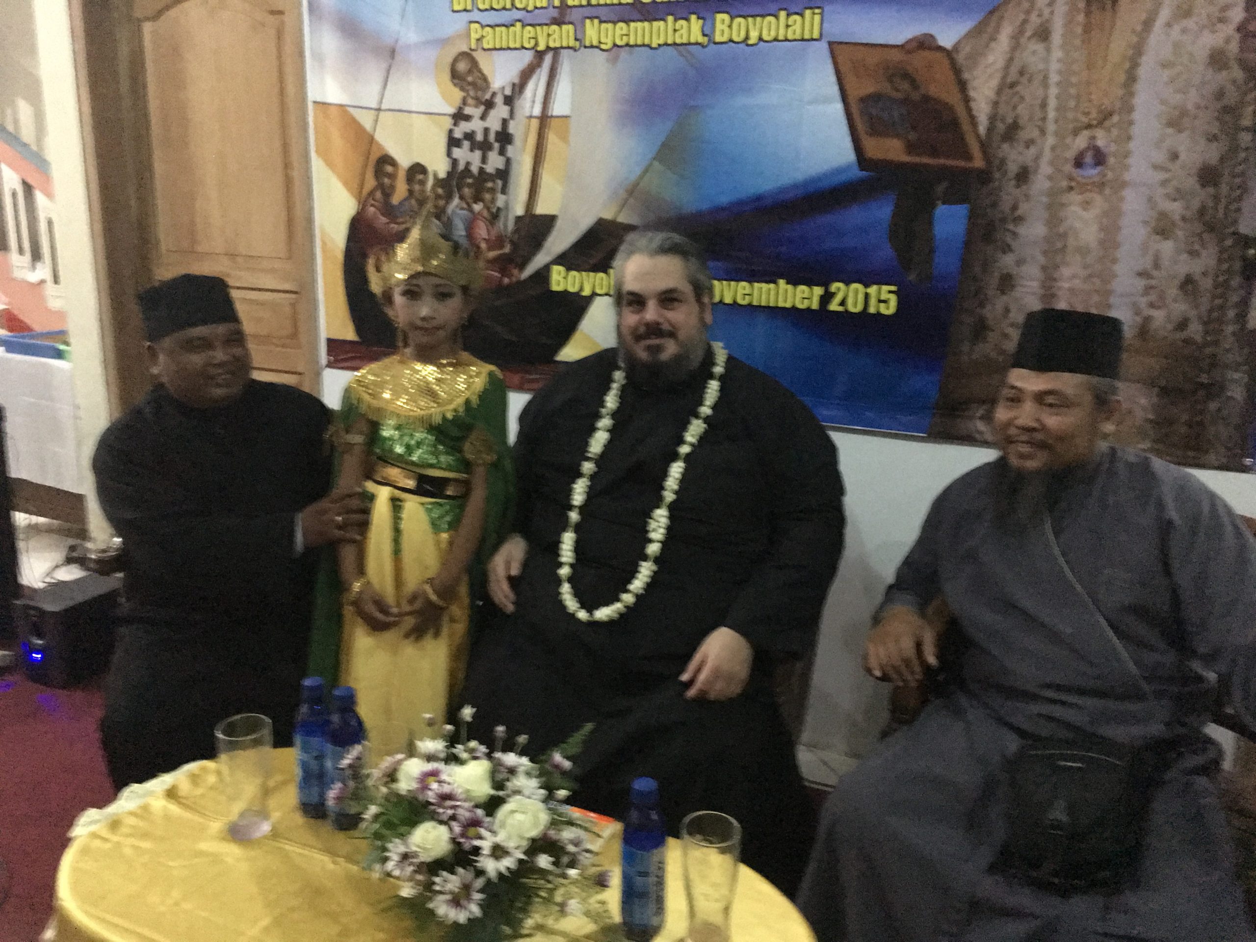 Metropolitan Konstantinos visited the Orthodox Parishes in Java