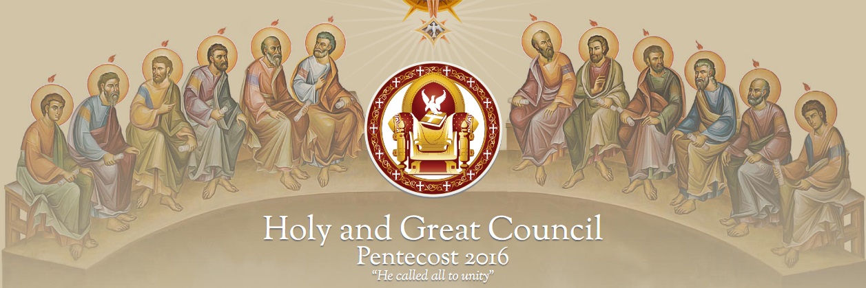 Holy Synod Pentecost 2016 Crete, Greece